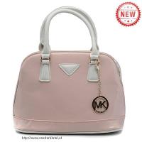 michael kors glad leer medium roze bakken Amsterdam Outlet 76ehw583